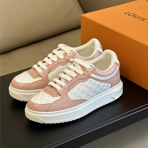 High Quality Luxury Louis Vuitton Classic Platform Sneakers – Style 55267 alternate view