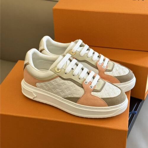 High Quality Luxury Louis Vuitton Classic Platform Sneakers – Style 88035 alternate view