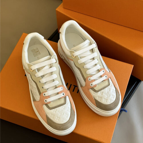 High Quality Luxury Louis Vuitton Classic Platform Sneakers – Style 88035