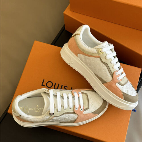 High Quality Luxury Louis Vuitton Classic Platform Sneakers – Style 88035 product detail