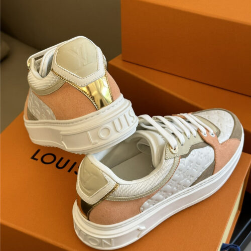 High Quality Luxury Louis Vuitton Classic Platform Sneakers – Style 88035 product detail