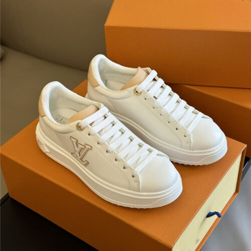 High Quality Luxury Louis Vuitton Classic Platform Sneakers – Style 19107