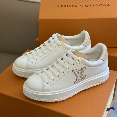 High Quality Luxury Louis Vuitton Classic Platform Sneakers – Style 19107 alternate view