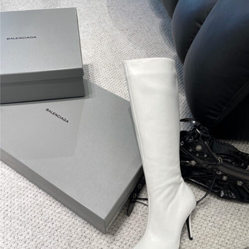 High Quality Luxury Balenciaga Fall/Winter Zip Up Heeled Boots – Style 20291 product detail