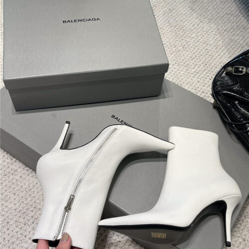 High Quality Luxury Balenciaga Fall/Winter Zip Up Heeled Boots – Style 84131 product detail