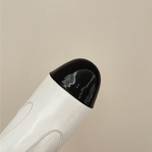 High Quality Luxury Chanel New Round Toe Flat Ankle Boots product detail