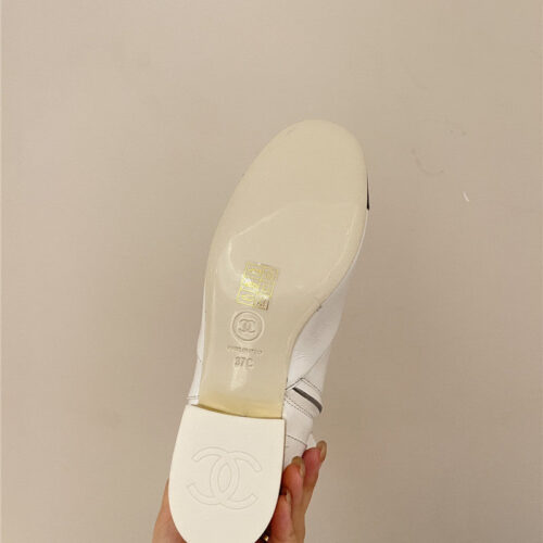 High Quality Luxury Chanel New Round Toe Flat Ankle Boots product detail