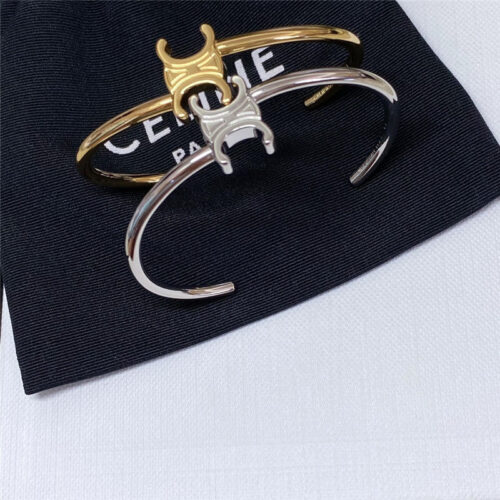 High Quality Luxury Celine Triumphal Arch Staggered Bracelet