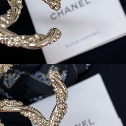 High Quality Luxury Chanel Twist Double C Brooch product detail