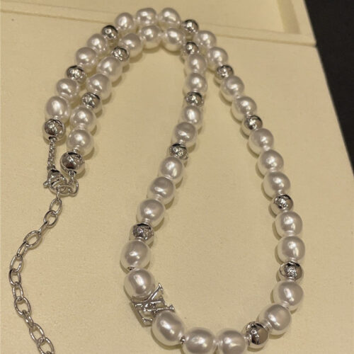High Quality Luxury Louis Vuitton Latest Pearl Necklace product detail