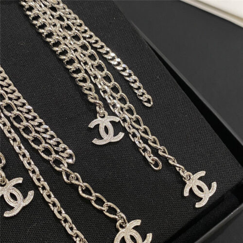 High Quality Luxury Chanel Hook Tassel Earrings product detail