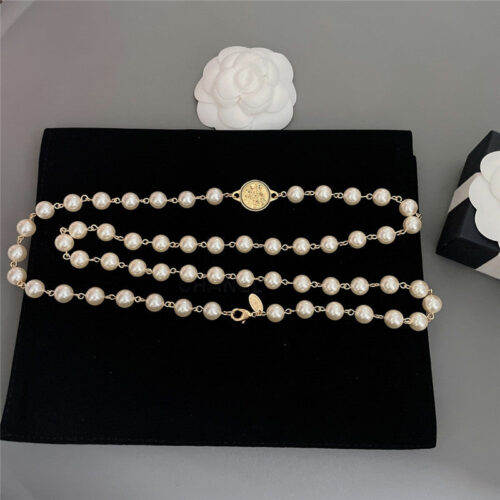 High Quality Luxury Chanel Necklace Sweater Chain