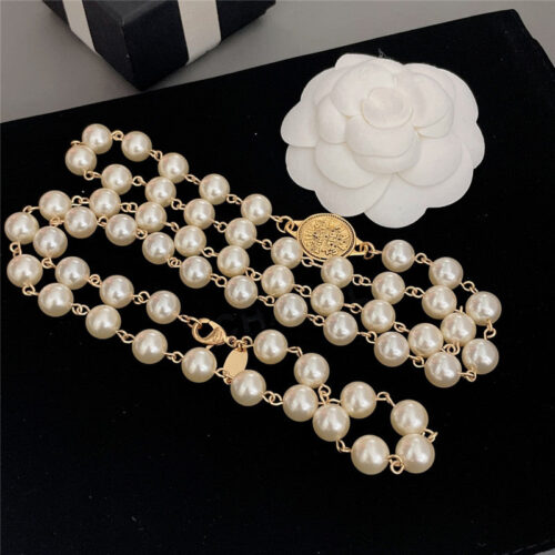 High Quality Luxury Chanel Necklace Sweater Chain product detail