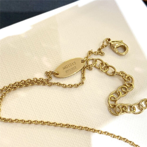 High Quality Luxury Louis Vuitton Tassel Four-Leaf Clover Necklace product detail