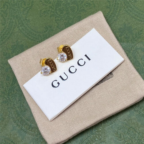 High Quality Luxury Gucci Heart Earrings product detail