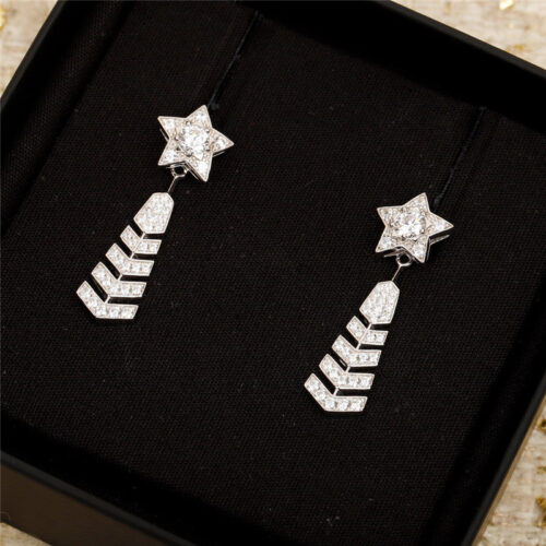 High Quality Luxury Chanel Comet Earrings – Style 49780 alternate view