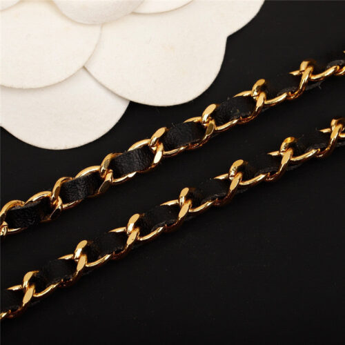 High Quality Luxury Chanel Handmade Small Flower Double C Long Chain – Style 50076 product detail