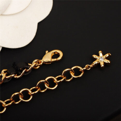 High Quality Luxury Chanel Handmade Small Flower Double C Long Chain – Style 50076 product detail