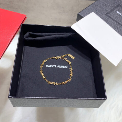 High Quality Luxury YSL Classic Letter Design Bracelet