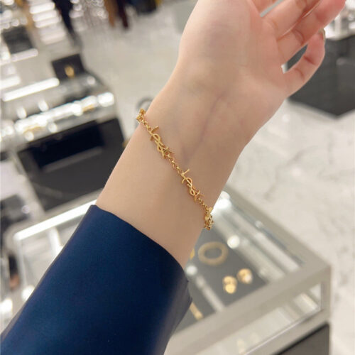 High Quality Luxury YSL Classic Letter Design Bracelet product detail