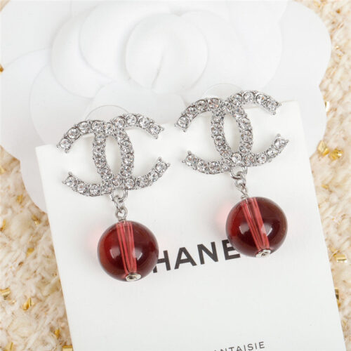 High Quality Luxury Chanel Letter Earrings – Ref Rh-50137 alternate view
