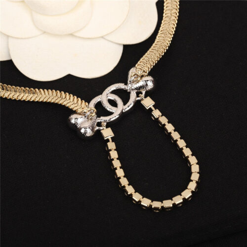 High Quality Luxury Chanel Classic Double C Necklace product detail