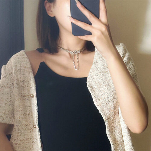High Quality Luxury Chanel Classic Double C Necklace product detail