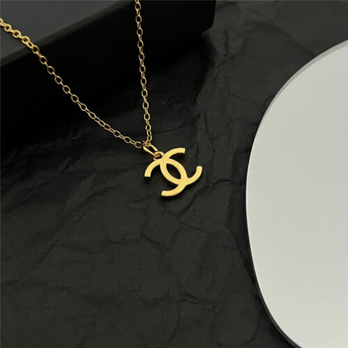 High Quality Luxury Chanel Middle-Aged Double C Necklace – Style 50189 product detail