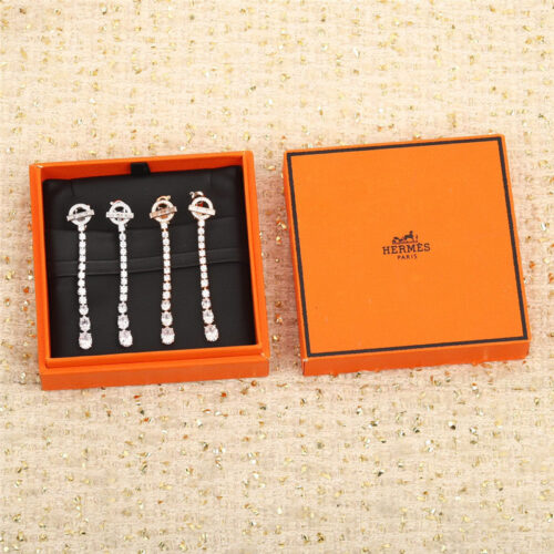 High Quality Luxury Hermes Pig Nose Earrings product detail