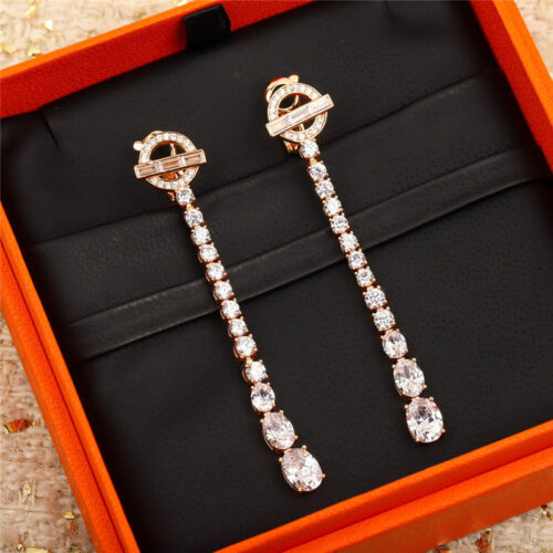 High Quality Luxury Hermes Pig Nose Earrings product detail
