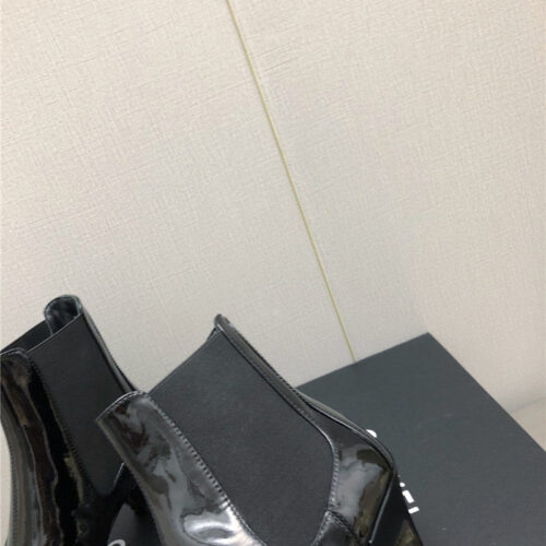 High Quality Luxury Chanel Classic Color Block Ankle Boots – Style 62438 product detail