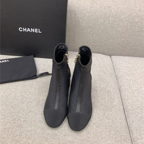 High Quality Luxury Chanel New High Heel Ankle Boots product detail