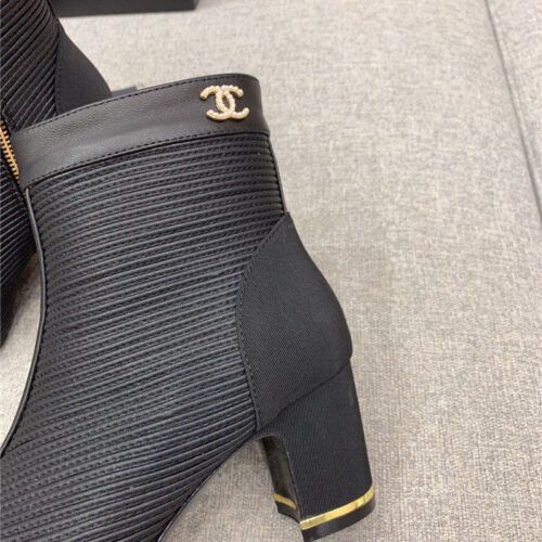 High Quality Luxury Chanel New High Heel Ankle Boots product detail