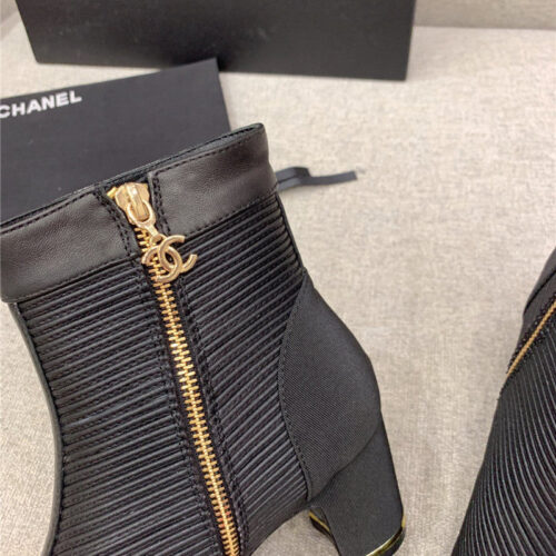 High Quality Luxury Chanel New High Heel Ankle Boots product detail