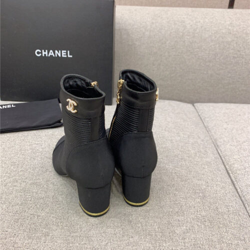 High Quality Luxury Chanel New High Heel Ankle Boots product detail