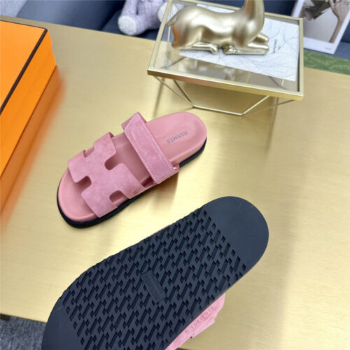 High Quality Luxury Hermes Roll Cake Hair Uncle Slippers – Style 88899 product detail