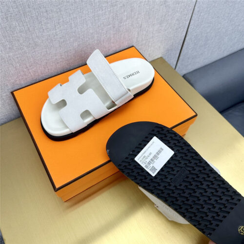 High Quality Luxury Hermes Roll Cake Hair Uncle Slippers – Style 78723 product detail