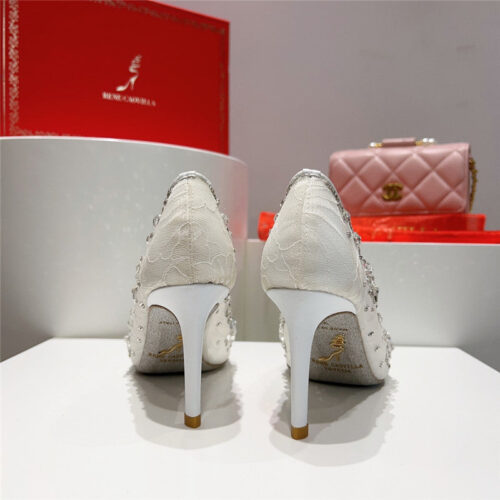 High Quality Luxury Rene Caovilla Crystal Gem Pumps product detail