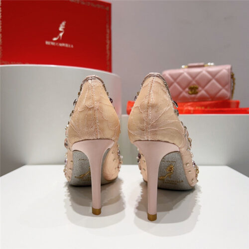 High Quality Luxury Rene Caovilla Crystal Gem Pumps – Style 40358 product detail