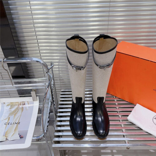 High Quality Luxury Hermes H Lock Perpetual Classic Boots – Style 51779 alternate view