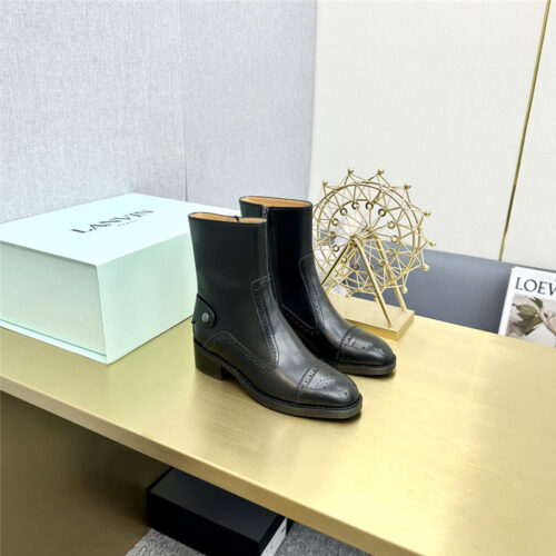High Quality Luxury Dior Vintage British Style Martin Boots – Style 09286 alternate view