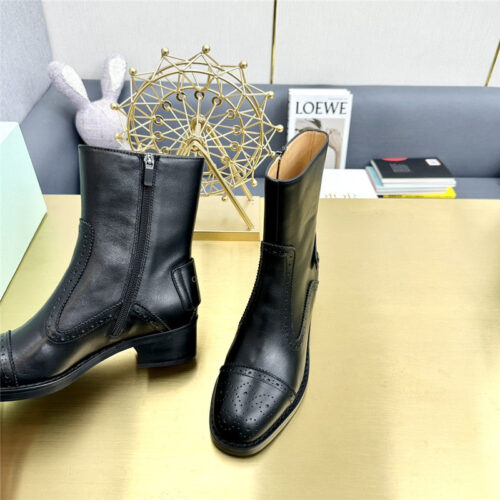 High Quality Luxury Dior Vintage British Style Martin Boots – Style 09286 product detail