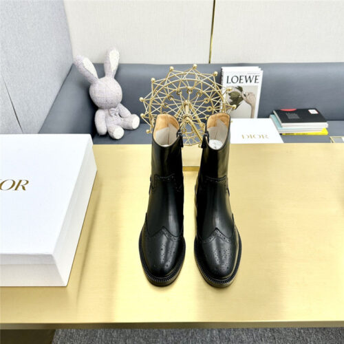 High Quality Luxury Dior Vintage British Style Martin Boots – Style 04198 product detail