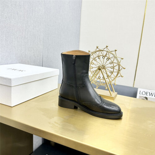 High Quality Luxury Dior Vintage British Style Martin Boots – Style 04198 product detail