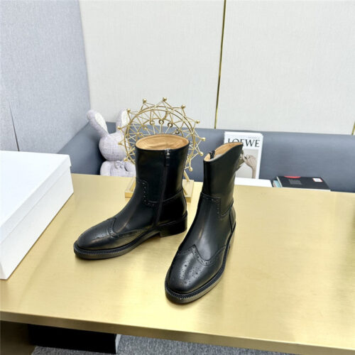 High Quality Luxury Dior Vintage British Style Martin Boots – Style 04198 product detail