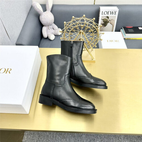 High Quality Luxury Dior Vintage British Style Martin Boots – Style 04198 product detail