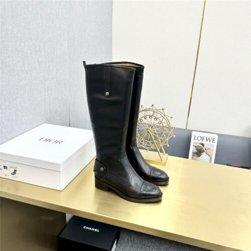 High Quality Luxury Dior Vintage British Style Boots – Style 53926 alternate view