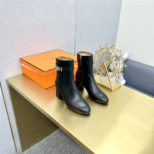 High Quality Luxury Hermes Classic Boots – Style 45123 alternate view