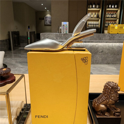 High Quality Luxury Fendi Back Strap Toe High Heels – Style 29971 product detail