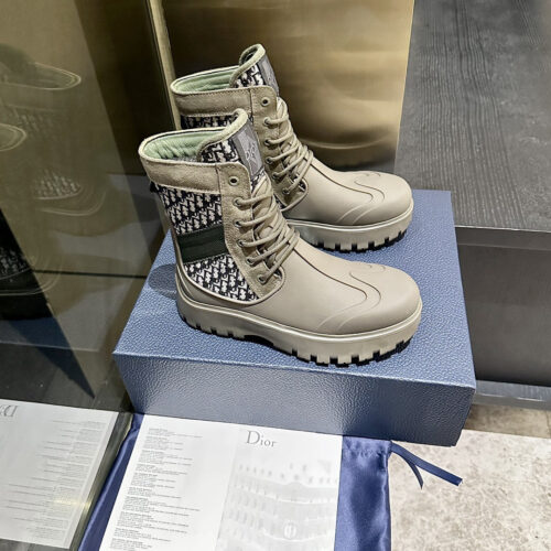 High Quality Luxury Dior Couple Style Martin Boots